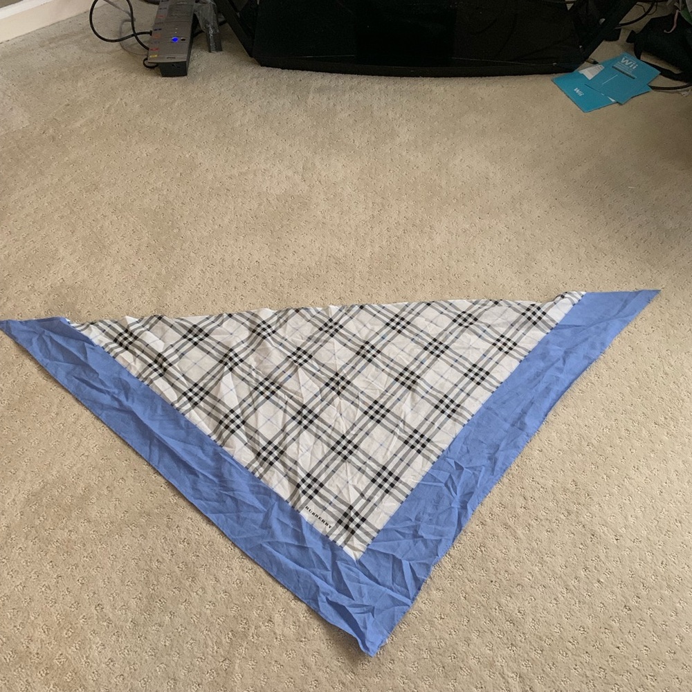 Authentic large Burberry bandana